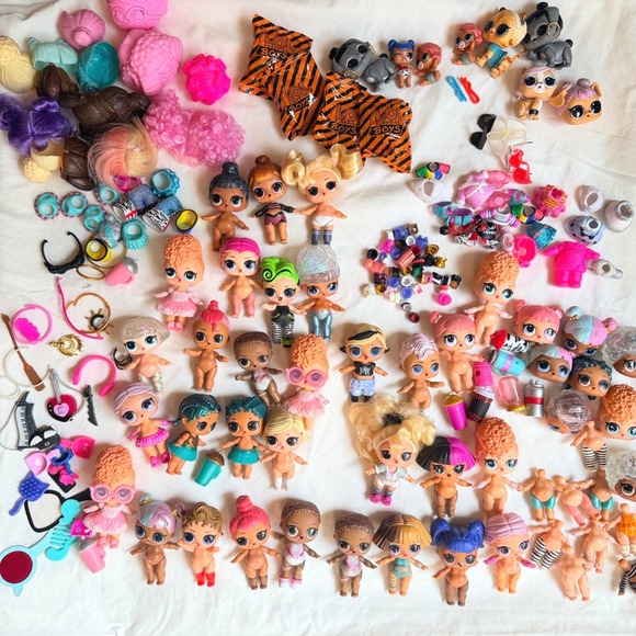 LOL Dolls Other - LOL Surprise Doll Mega Lot Girls Toy Bundle Pets Accessories Clothes Baby Dolls